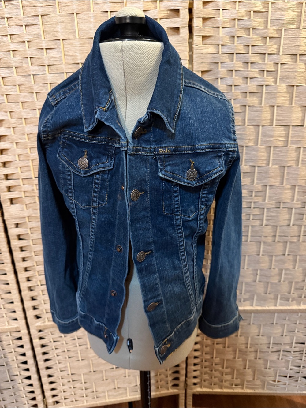 Polo by Ralph Lauren Dark Blue Denim Trucker Jacket